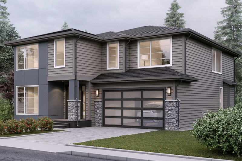 Dream House Plan - Contemporary Exterior - Front Elevation Plan #1066-6