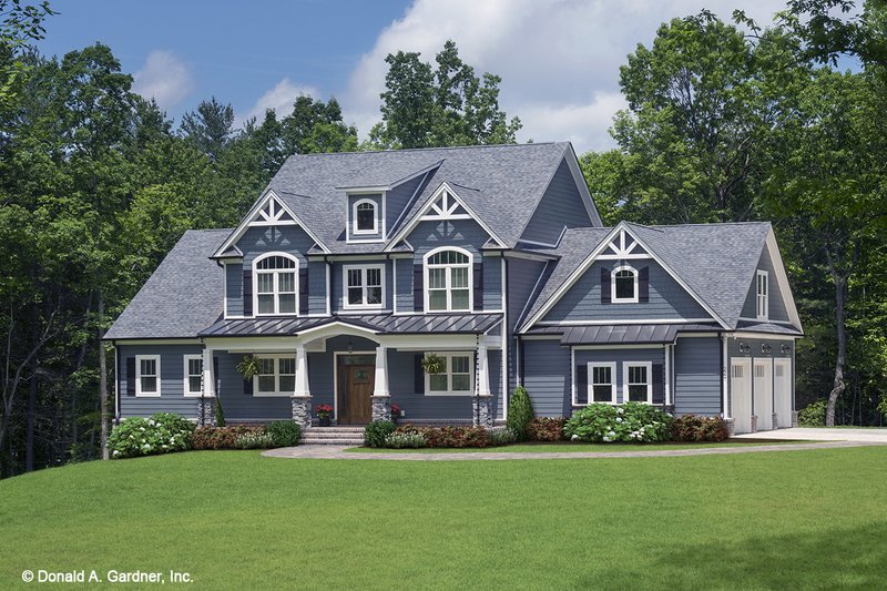 Home Plan - Craftsman Exterior - Front Elevation Plan #929-60