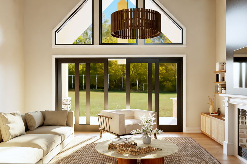 Architectural House Design - Interior - Family Room for Farmhouse House Plan #1064-101 - 3 bed, 2.5 bath