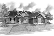 Country Style House Plan - 3 Beds 2 Baths 1822 Sq/Ft Plan #930-177 