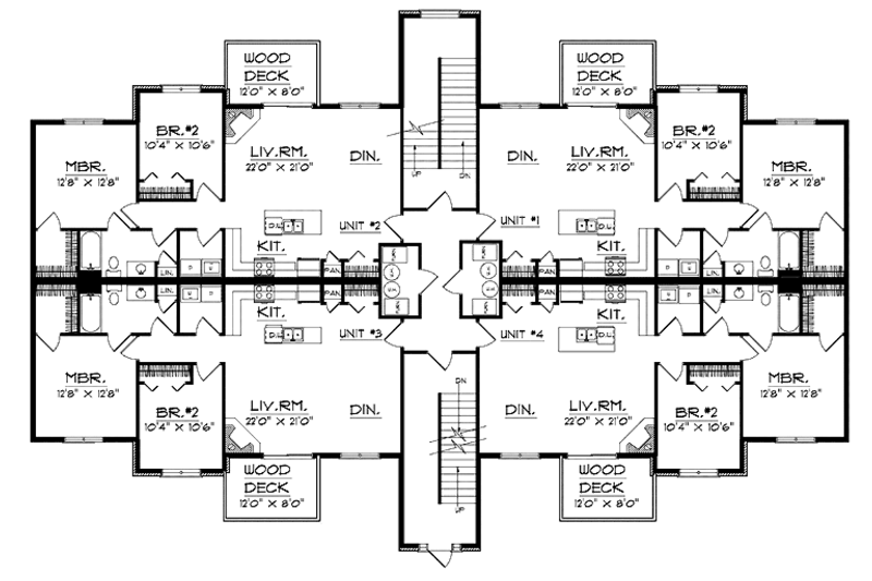 Colonial Style House Plan - 8 Beds 8 Baths 7864 Sq/Ft Plan #70-1398 ...