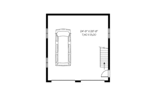 Floor Plan - Main Floor House Plan #23-2410, 0 bath