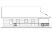 Cottage Style House Plan - 2 Beds 2 Baths 1120 Sq/Ft Plan #124-916 