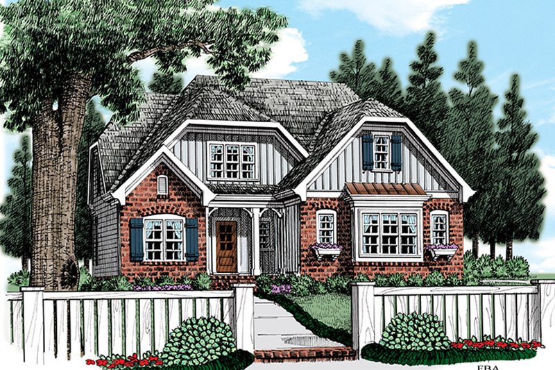 Dream House Plan - Exterior - Front Elevation 3 for Cottage House Plan #927-972 - 3 bed, 2.5 bath