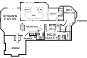 Mediterranean Style House Plan - 4 Beds 4 Baths 8114 Sq/Ft Plan #60-934 
