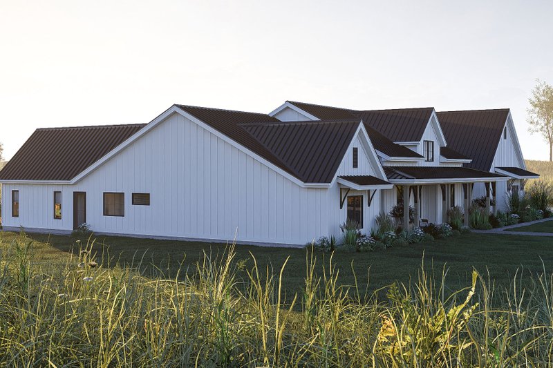 House Plan Design - Exterior - Other Elevation for Farmhouse House Plan #455-706 - 4 bed, 3.5 bath