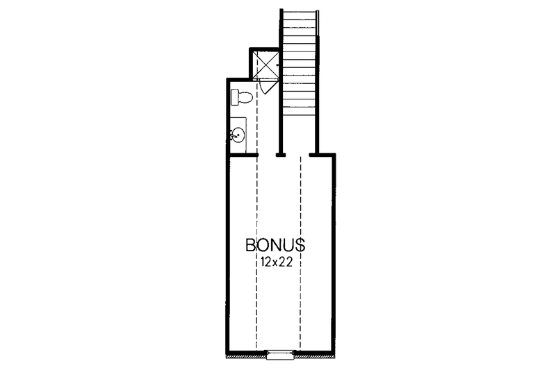 Architectural House Design - Floor Plan - Other Floor for Traditional House Plan #15-301 - 3 bed, 2 bath