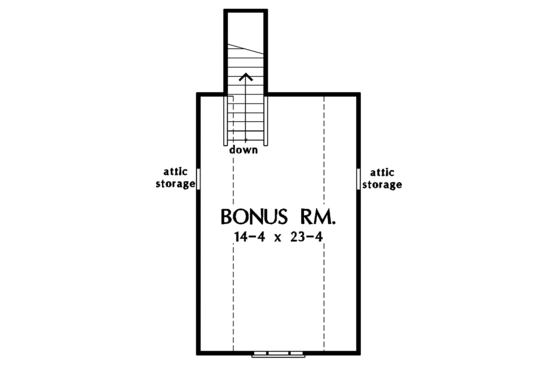 Floor Plan - Other Floor for Country House Plan #929-670 - 3 bed, 2 bath