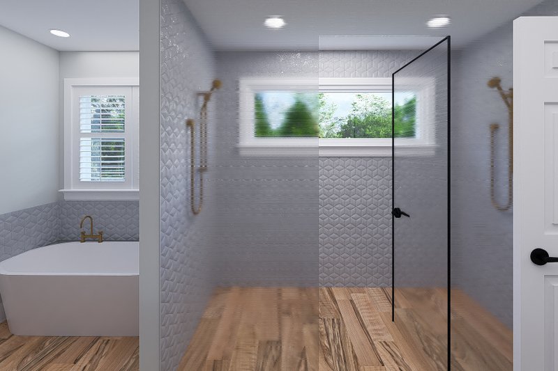 Architectural House Design - Interior - Master Bathroom for Farmhouse House Plan #1060-245 - 3 bed, 2.5 bath