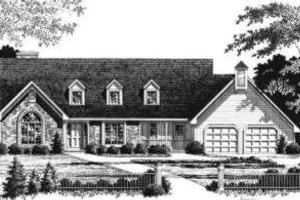 Traditional Exterior - Front Elevation Plan #328-108