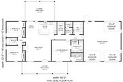 Southern Style House Plan - 3 Beds 2.5 Baths 2049 Sq/Ft Plan #932-778 