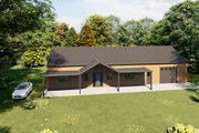 Barndominium Style House Plan - 3 Beds 2 Baths 1856 Sq/Ft Plan #1107-22 