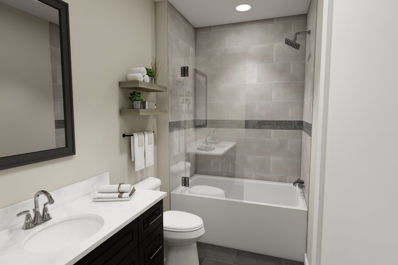 Dream House Plan - Interior - Bathroom 1 for Farmhouse House Plan #51-1392 - 3 bed, 2.5 bath