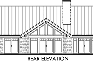 Bungalow Style House Plan - 3 Beds 2 Baths 1722 Sq/Ft Plan #303-441 ...