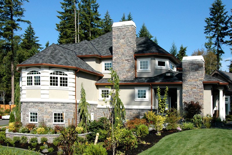 Dream House Plan - Photo 3 for European House Plan #132-214 - 4 bed, 3.5 bath