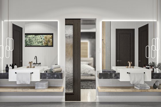 Interior - Bathroom 1 for Modern House Plan #455-611 - 4 bed, 3.5 bath