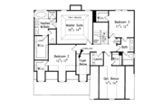 Colonial Style House Plan - 4 Beds 3 Baths 2187 Sq/Ft Plan #927-796 