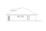 Prairie Style House Plan - 4 Beds 4 Baths 2040 Sq/Ft Plan #57-597 