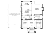 Prairie Style House Plan - 4 Beds 2.5 Baths 2980 Sq/Ft Plan #132-380 Floor 