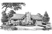 Ranch Style House Plan - 2 Beds 2 Baths 1687 Sq/Ft Plan #57-726 