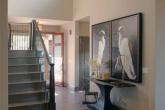 Entry - 4000 square foot Craftsman home
