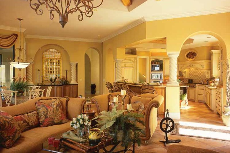 Dream House Plan - Interior - Kitchen for Mediterranean House Plan #930-34 - 4 bed, 4.5 bath