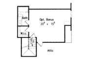 Classical Style House Plan - 3 Beds 2.5 Baths 2072 Sq/Ft Plan #927-352 