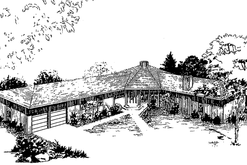 House Plan Design - Contemporary Exterior - Front Elevation Plan #60-917