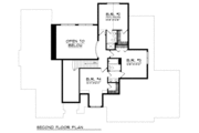 Traditional Style House Plan - 4 Beds 3.5 Baths 3040 Sq/Ft Plan #70-476 