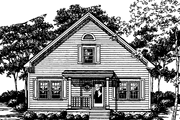 Ranch Style House Plan - 2 Beds 1 Baths 1220 Sq/Ft Plan #30-230 