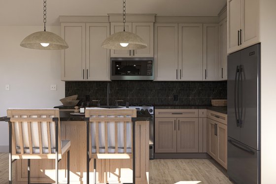 Interior - Kitchen 1 for Farmhouse House Plan #455-581 - 3 bed, 2.5 bath