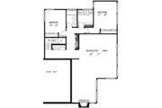 European Style House Plan - 4 Beds 3 Baths 2622 Sq/Ft Plan #60-903 