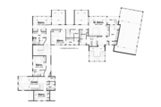 Traditional Style House Plan - 4 Beds 6 Baths 7829 Sq/Ft Plan #928-247 