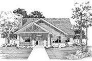 Cottage Style House Plan - 3 Beds 2 Baths 2033 Sq/Ft Plan #72-128 
