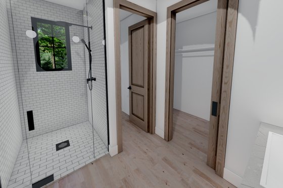 Interior - Master Bathroom for Craftsman House Plan #1094-15 - 2 bed, 2.5 bath