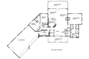 Craftsman Style House Plan - 7 Beds 4.5 Baths 6032 Sq/Ft Plan #117-709 