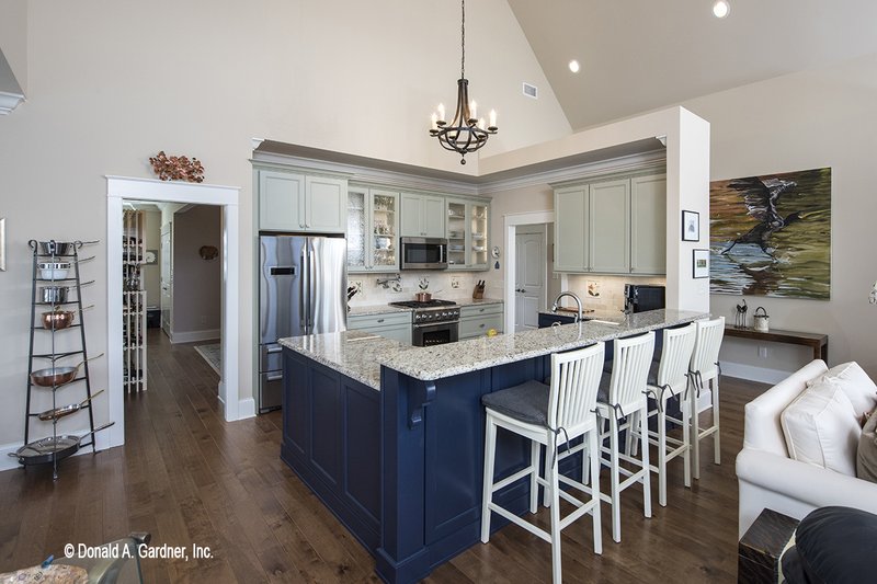 Home Plan - Interior - Kitchen for European House Plan #929-859 - 3 bed, 2.5 bath