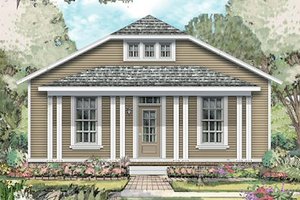 Traditional Exterior - Front Elevation Plan #424-202