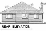 Traditional Style House Plan - 3 Beds 2 Baths 1602 Sq/Ft Plan #18-1007 