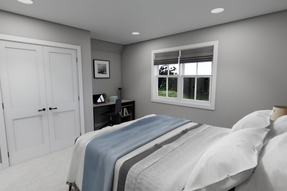 Interior - Bedroom for Traditional House Plan #51-1460 - 4 bed, 3.5 bath