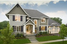 Traditional Style House Plan - 4 Beds 4.5 Baths 3797 Sq/Ft Plan #56-605 ...