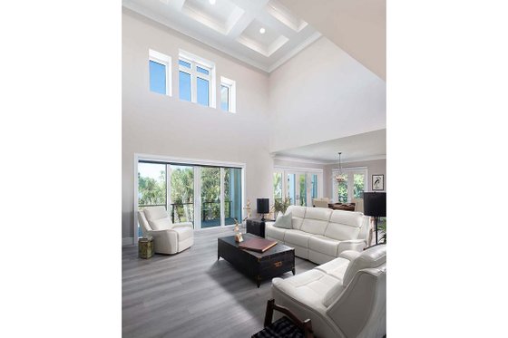 Interior - Family Room for Beach House Plan #938-115 - 3 bed, 3.5 bath