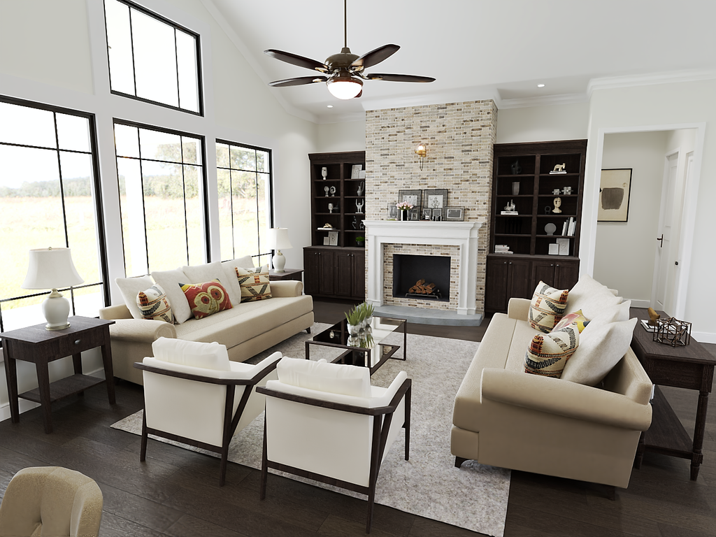 Interior - Other 2 for Farmhouse House Plan #54-690 - 3 bed, 2.5 bath