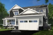 Craftsman Style House Plan - 4 Beds 3.5 Baths 2500 Sq/Ft Plan #51-1373 