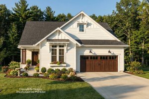 Farmhouse Exterior - Front Elevation Plan #51-1203