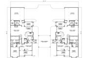 Southern Style House Plan - 5 Beds 3.5 Baths 6092 Sq/Ft Plan #17-621 