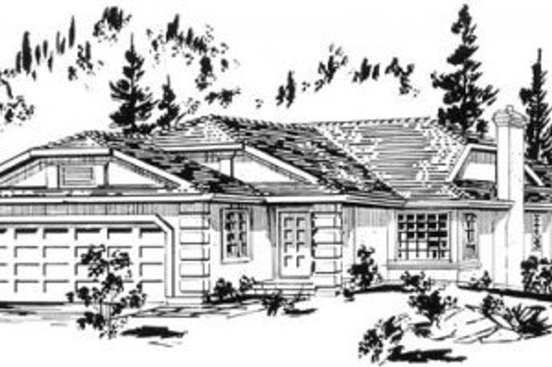 Dream House Plan - European Exterior - Front Elevation Plan #18-9169