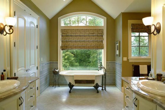 Interior - Master Bathroom for European House Plan #48-430 - 3 bed, 2.5 bath