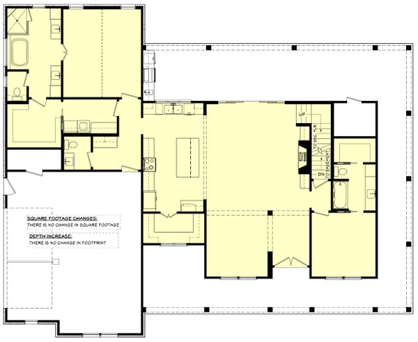 House Blueprint - Farmhouse Floor Plan - Other Floor Plan #430-341