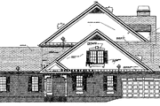 Traditional Style House Plan - 4 Beds 3.5 Baths 4458 Sq/Ft Plan #927-176 Exterior 